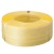 ＴＡＮＯＳＥＥ　ＰＰバンド　手締め用　１５ｍｍ×５００ｍ　黄　１セット（５巻）