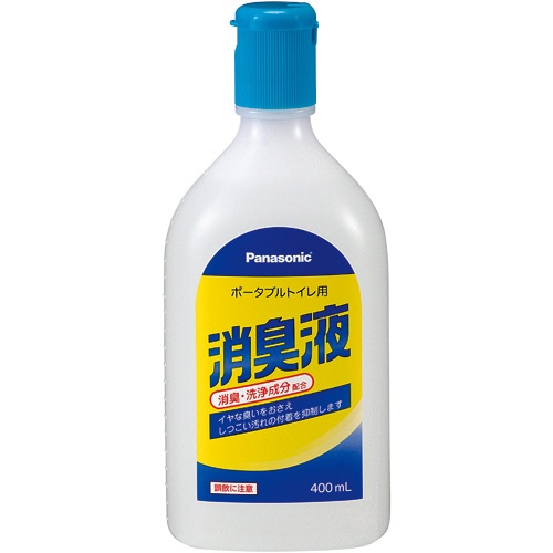 パナソニック　エイジフリー　ポータブルトイレ用消臭液　無色タイプ　４００ｍｌ／本　ＶＡＬＴＢＮ５Ｍ　１セット（１２本）1