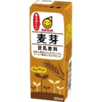 マルサンアイ　豆乳飲料　麦芽　２００ｍｌ　紙パック　１ケース（２４本）