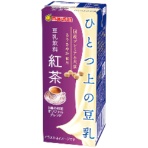 マルサンアイ　ソイプレミアム　ひとつ上の豆乳　豆乳飲料　紅茶　２００ｍｌ　紙パック　１ケース（２４本）