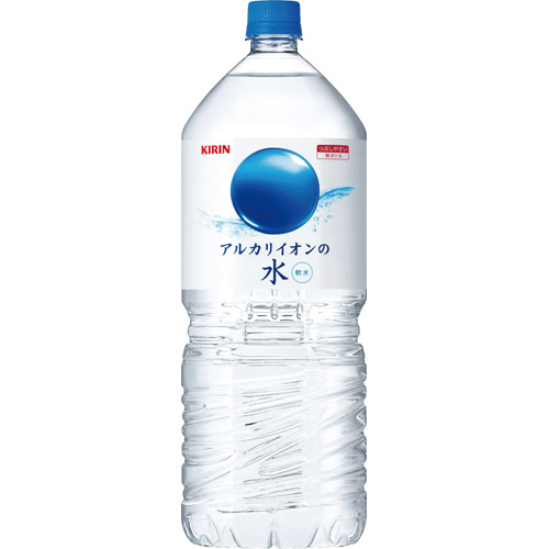 【クリックでお店のこの商品のページへ】キリンビバレッジ アルカリイオンの水 2L ペットボトル 1セット(24本：6本×4ケース) 0602402