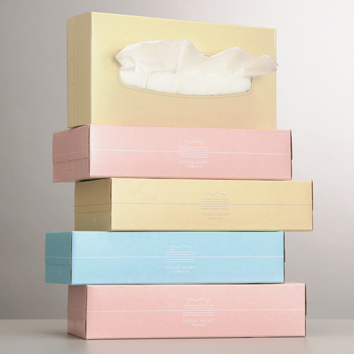 たのめーる】スバル紙販売 ティッシュペーパー Pastel 150組/箱