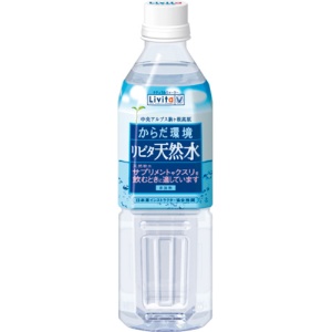 大正製薬　からだ環境　リビタ天然水　５００ｍｌ　ペットボトル　１ケース（２４本）1