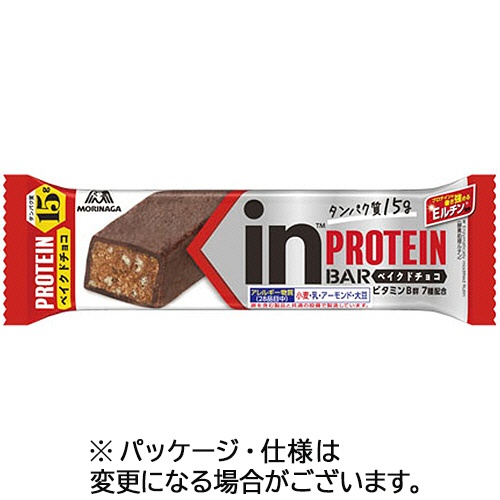 森永製菓　ｉｎバープロテイン　ベイクドチョコ　１セット（１２本）1