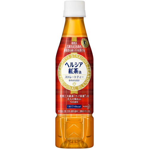 【クリックで詳細表示】花王 ヘルシア紅茶 350ml ペットボトル 1ケース(24本) ヘルシアコウチヤ 350ML