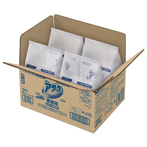 花王　アタック　業務用　１０ｋｇ（２．５ｋｇ×４袋）／箱　１セット（３箱）2