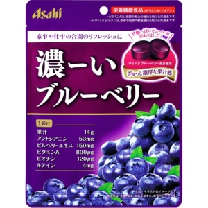 アサヒグループ食品　濃ーいブルーベリー　８４ｇ／袋　１セット（６袋）1
