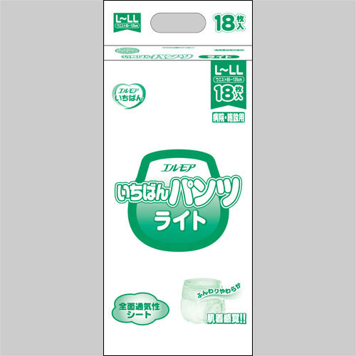 エルモアいちばん パンツライト M～L 8パック
