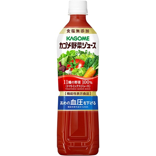 カゴメ　野菜ジュース　食塩無添加　７２０ｍｌ／本　１セット（１５本）1