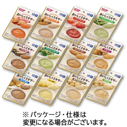 ホリカフーズ　おいしくミキサー　おかずのバラエティセット　（１２種類×１パック）／ケース　各５０ｇ　１セット（６ケース）1