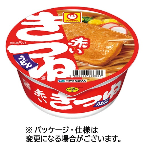 東洋水産　マルちゃん　赤いきつねうどん（東）　９６ｇ　１セット（２４食）1