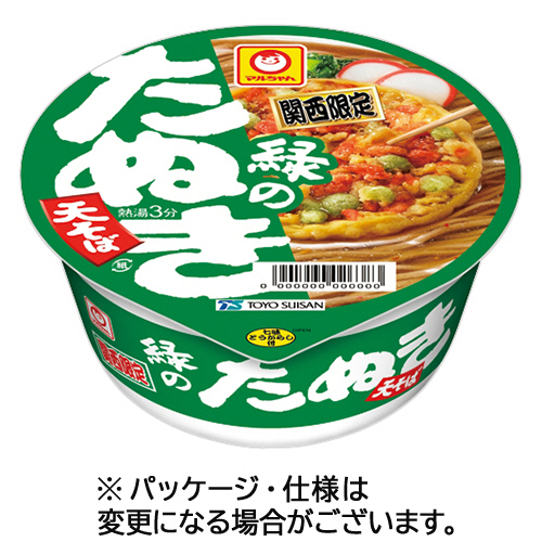 人気商品の入荷速報 入荷Now たのめーる】東洋水産 マルちゃん 緑のたぬき天そば(関西) 101g そば