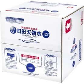 日田天領水　１２Ｌ　バッグインボックス　１セット（２箱）