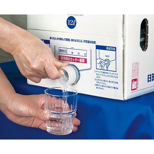 日田天領水　１２Ｌ　バッグインボックス　１セット（２箱）6