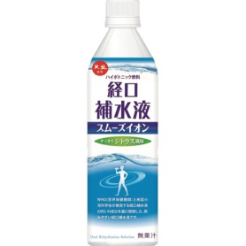 赤穂化成　スムーズイオン　経口補水液　５００ｍｌ　ペットボトル　１ケース（２４本）