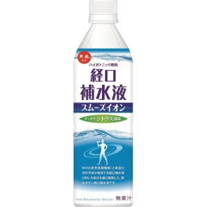 赤穂化成　スムーズイオン　経口補水液　５００ｍｌ　ペットボトル　１ケース（２４本）1