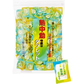 井関食品　熱中飴タブレット　レモン塩味　業務用　６２０ｇ／袋　１セット（３袋）