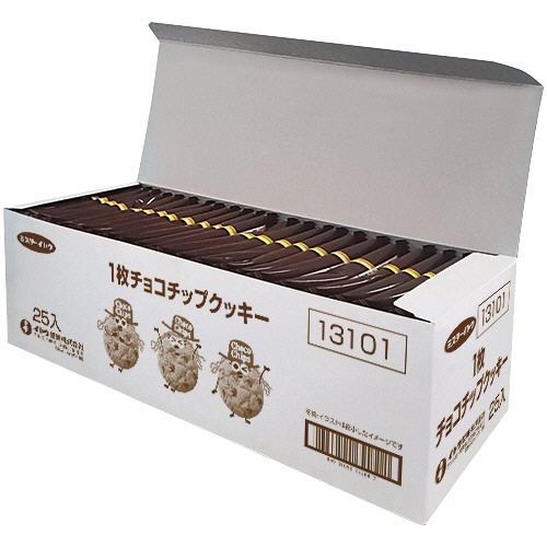 イトウ製菓　１枚チョコチップクッキー　１セット（２５枚）2