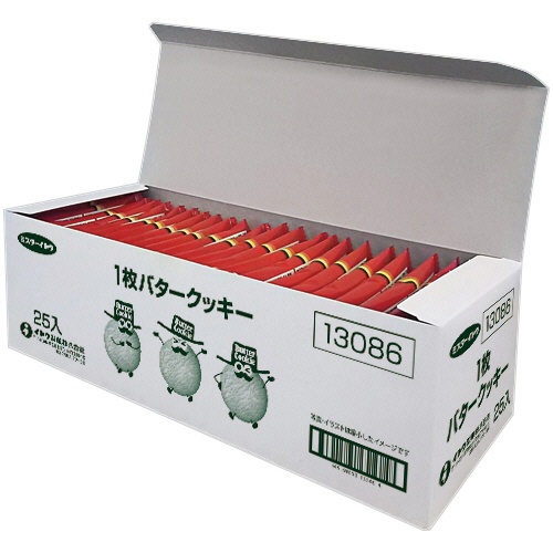 イトウ製菓　１枚バタークッキー　１セット（２５枚）2