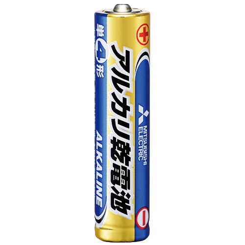 三菱電機　アルカリ乾電池　単４形　ＬＲ０３Ｎ／４Ｓ　１セット（４０本：４本×１０パック）1