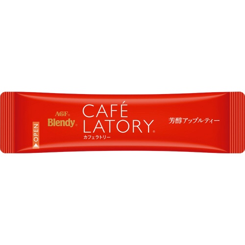 味の素ＡＧＦ　ブレンディ　カフェラトリー　スティック　芳醇アップルティー　１セット（４２本：７本×６箱）2