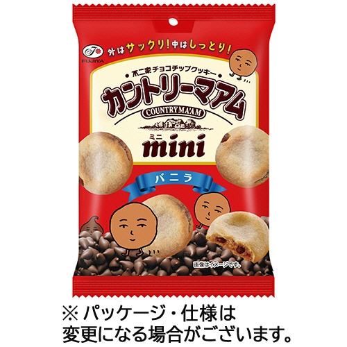 不二家　カントリーマアムミニ　バニラ　５０ｇ　１セット（１０パック）1