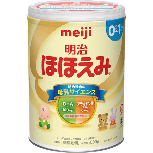 【たのめーる】明治 乳児用ミルク ほほえみ 大缶 800g 1個の通販