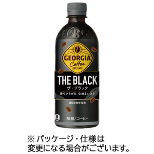 コカ・コーラ　ジョージア　ＴＨＥ・ブラック　５００ｍｌ　ペットボトル　１ケース（２４本）1