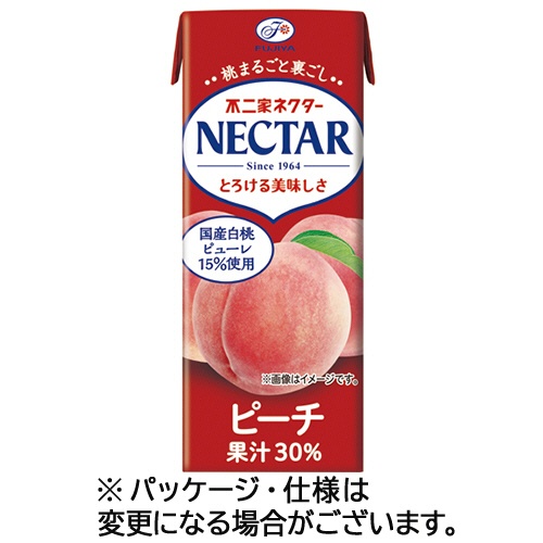 不二家　ネクターピーチ　２００ｍＬ　紙パック　１ケース（２４本）1