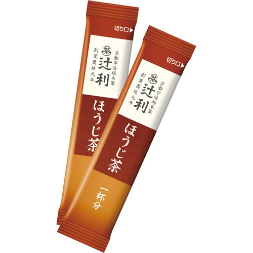 片岡物産　辻利　インスタントほうじ茶　１セット（２００本：１００本×２箱）2