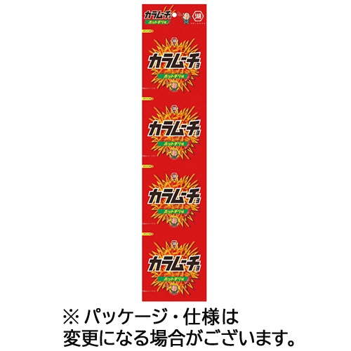 湖池屋　４連スティックカラムーチョ　ホットチリ味　４８ｇ（１２ｇ×４袋）／パック　１セット（１２パック）1