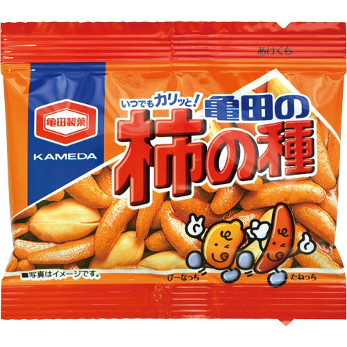 亀田製菓　ミニサイズ　亀田の柿の種　９ｇ／袋　１セット（２００袋：５０袋×４箱）2