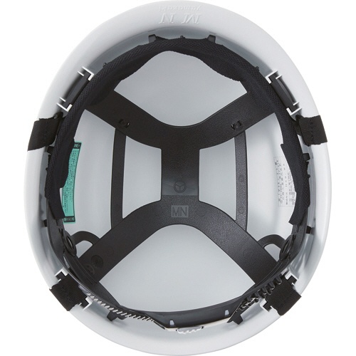 加賀産業　ヘルメット　ＭＮ－１　止め具（Ｔ）　白　ＦＢ：ＨＢ　ライナー無　ＭＮ－１－ＴＷＨＢ　１セット（２０個）2