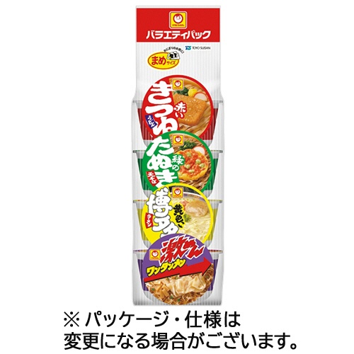 東洋水産　まめバラエティパック（東）　４種　１セット（２４食：４食×６パック）1
