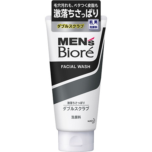 花王　メンズビオレ　ダブルスクラブ洗顔　１３０ｇ　１セット（６本）1