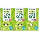 伊藤園　おーいお茶　こども緑茶　１２５ｍＬ　紙パック　１ケース（３６本：３本×１２パック）