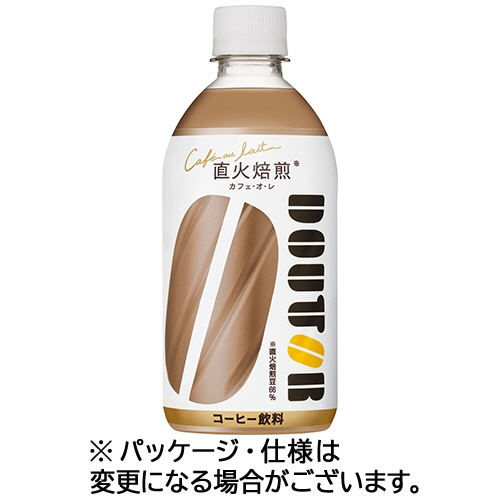 アサヒ飲料　ドトール　カフェ・オ・レ　４８０ｍｌ　ペットボトル　１ケース（２４本）1