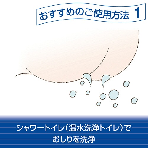 大王製紙　エリエール　シャワートイレのためにつくった吸水力が２倍のトイレットペーパー　ダブル　芯あり　２５ｍ　無香料　１セット（７２ロール：１２ロール×６パック）4