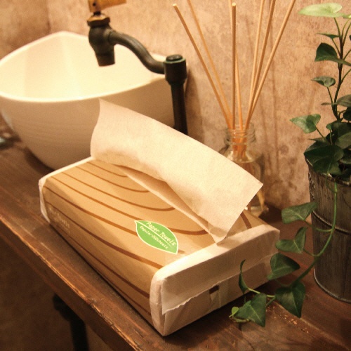 ＴＡＮＯＳＥＥ　ペーパータオルアースカラー（レギュラー）　２００枚／パック　１セット（３５パック）3