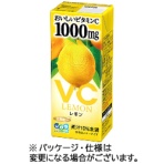 エルビー　おいしいビタミンＣレモン　２００ｍｌ　紙パック　１ケース（２４本）