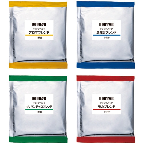 ドトールコーヒー　ドリップパック　香り楽しむバラエティパック　７ｇ　１セット（８０袋：４０袋×２箱）2