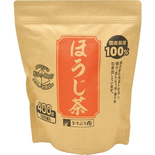 ますぶち園　オキロン　三角ティーバッグ　ほうじ茶　１セット（５００バッグ：１００バッグ×５袋）1