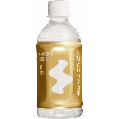 観音温泉　飲む温泉　観音温泉　３５０ｍｌ　ペットボトル　１ケース（３０本）1