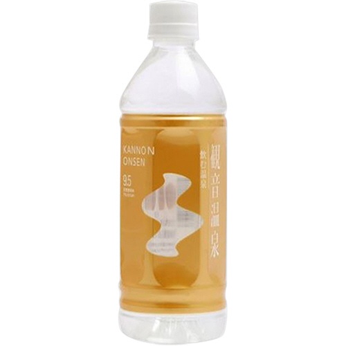 観音温泉　飲む温泉　観音温泉　５００ｍｌ　ペットボトル　１セット（４８本：２４本×２ケース）1