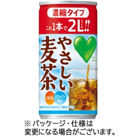サントリー　ＧＲＥＥＮ　ＤＡ・ＫＡ・ＲＡ　やさしい麦茶　濃縮タイプ　１８０ｇ　缶　１ケース（３０本）