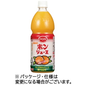 えひめ飲料　ＰＯＭ　ポンジュース　８００ｍｌ　ペットボトル　１ケース（６本）