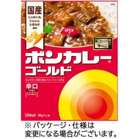 大塚食品　ボンカレーゴールド　辛口　１８０ｇ　１セット（１０食）