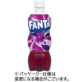 コカ・コーラ　ファンタ　グレープ　５００ｍｌ　ペットボトル　１ケース（２４本）