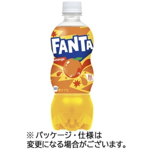 コカ・コーラ　ファンタ　オレンジ　５００ｍｌ　ペットボトル　１セット（４８本：２４本×２ケース）1