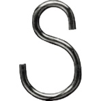 岡田装飾金物　Ｓカン　ステンレス３７ｍｍ用バラ　Ｕ９３－１Ｐ　１個